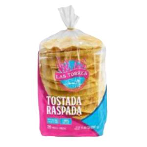 Las torres tostada raspada