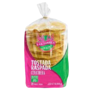 Las torres tostada raspada cevichera