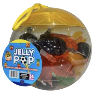 Jelly pop soccer jar