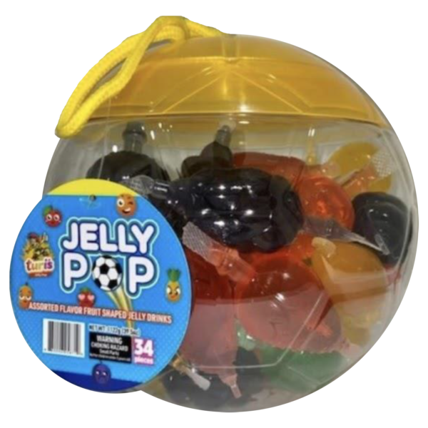 Jelly pop soccer jar